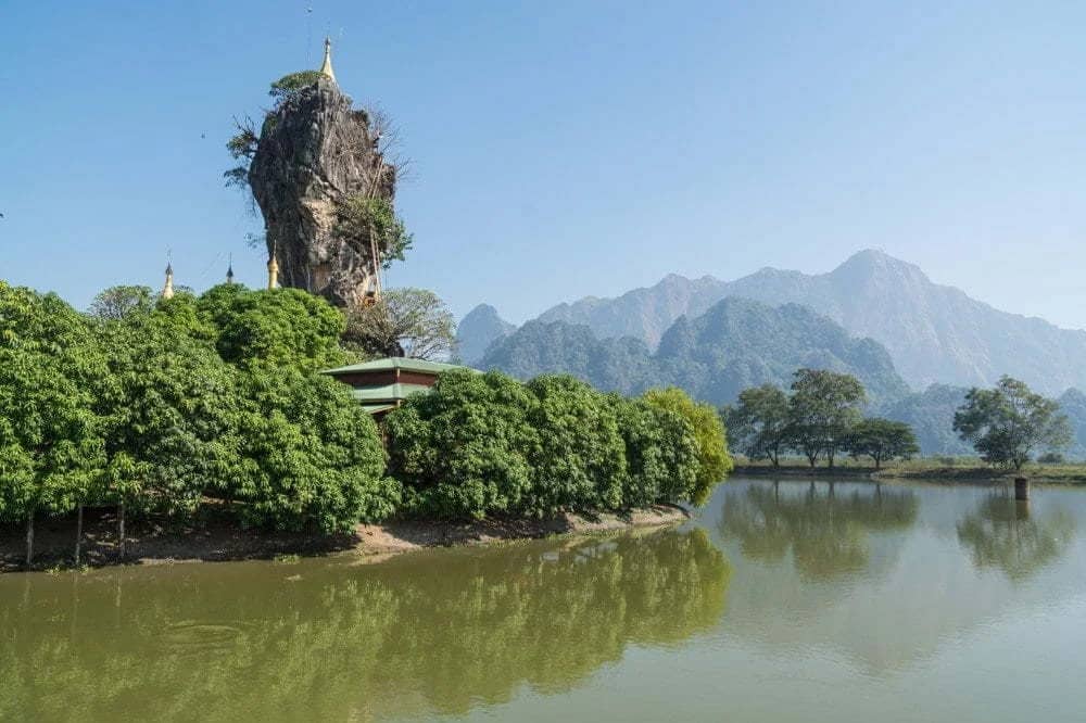 monastère de Kyauk Kalap Hpa An Birmanie