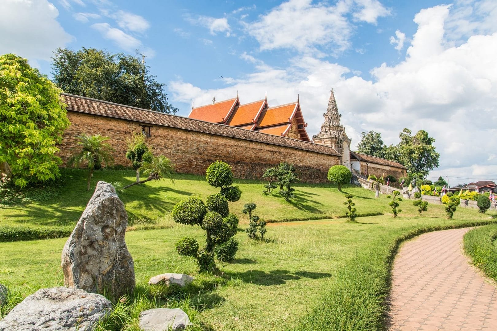 wat phra that lampang luang nord thailande