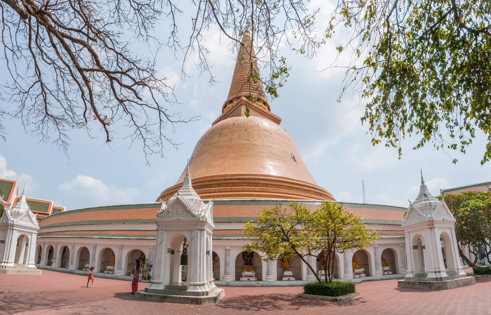 phra pathom chedi à nakhon pathom en thaïlande