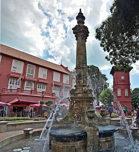 place rouge malacca - malaisie