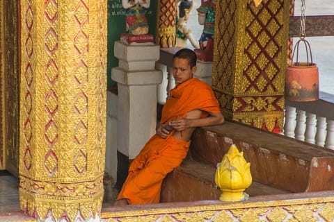 temple huay xai - laos