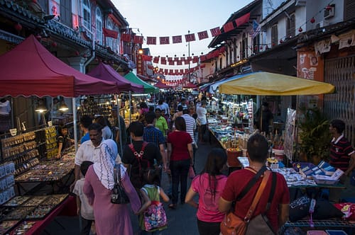 jonker street malacca - malaisie