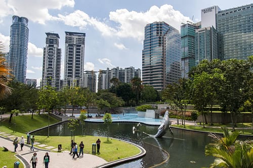 klcc park kuala lumpur - malaisie