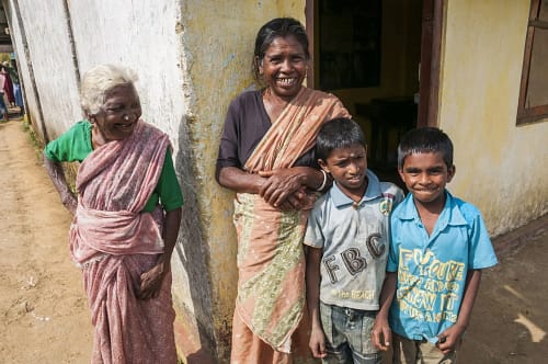 famille sri lankaise