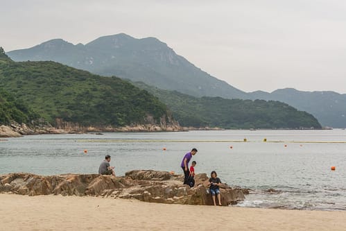 plage hung shing ye - ile lamma - hong kong