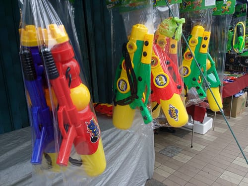 vente pistolet eau songkran thailande