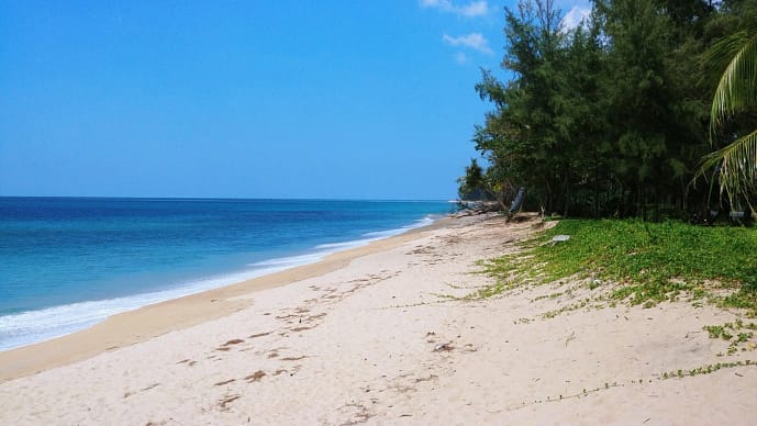 plage nord phuket en janvier