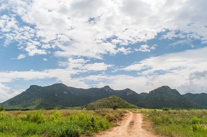 ciel vers hua hin en juillet