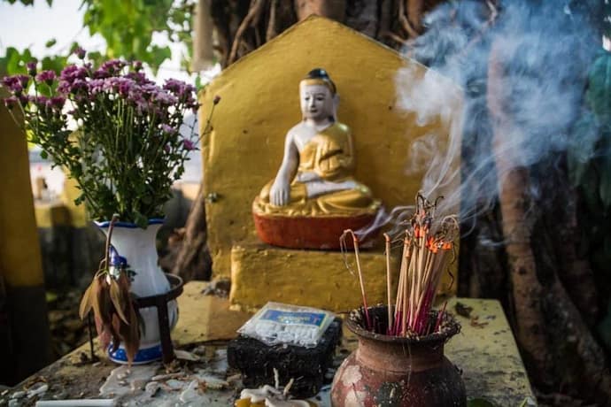 pagode de Shwe Yin Myaw hpa an birmanie