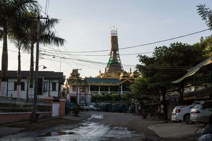 pagode de Shwe Yin Myaw hpa an birmanie