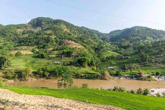 paysage nord Vietnam - Bac Ha - Vinh Quang