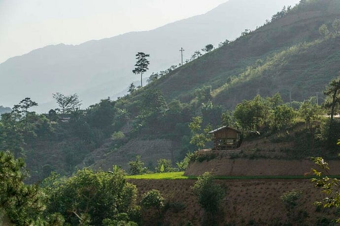 paysage nord Vietnam - Bac Ha - Vinh Quang