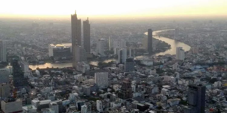 vue haut tour mahanakorn bangkok