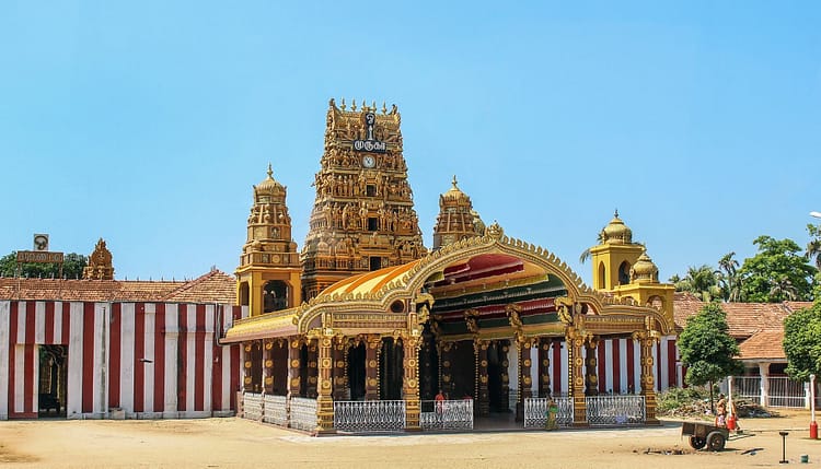 temple jaffna nallur kandaswamy sri lanka