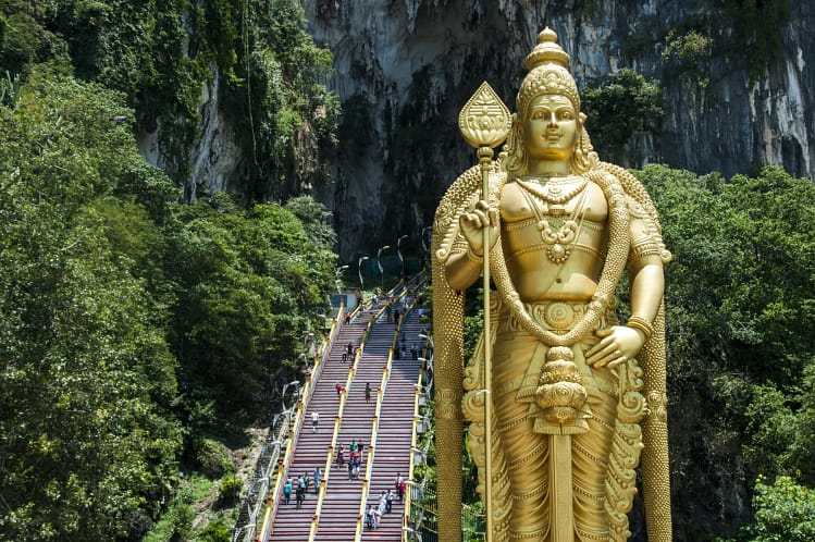 grotte de batu kuala lumpur - malaisie