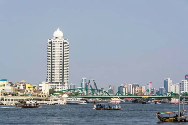 chao phraya yopdiman memorial bridge