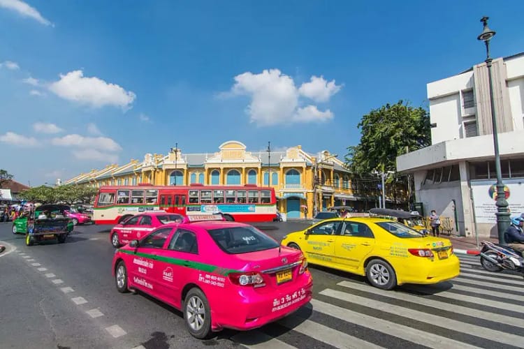 transports en communs grand palais bangkok