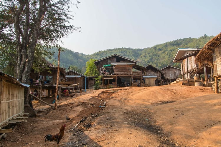 village lahu baan yafu - chiang rai