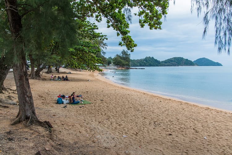 plage sable kung wiman - chanthaburi