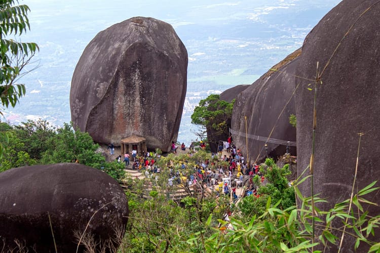 rocher sommet khao khitchakut national park chanthaburi