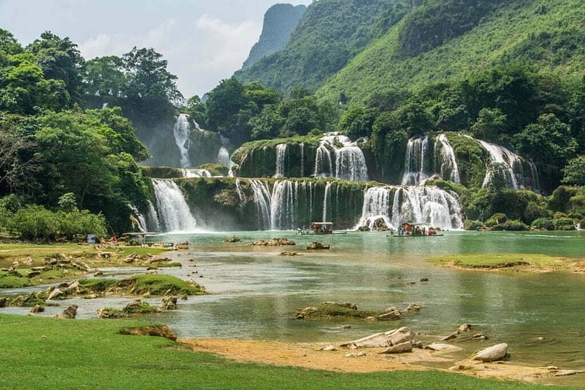 chutes ban gioc - Vietnam