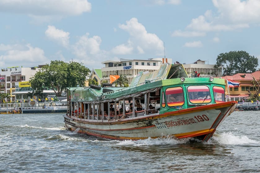 bateau chao phraya express direction nonthaburi