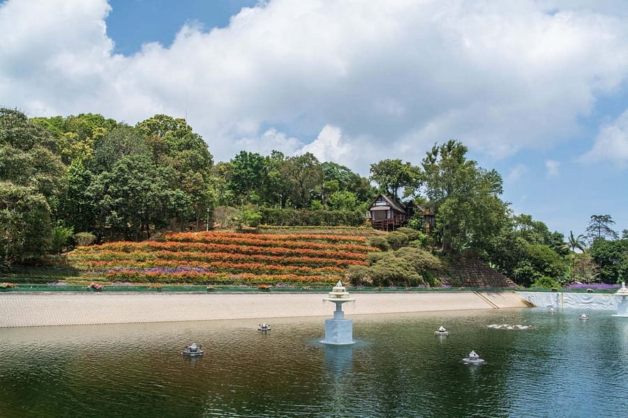 reservoir palais buphing doi suthep - chiang mai