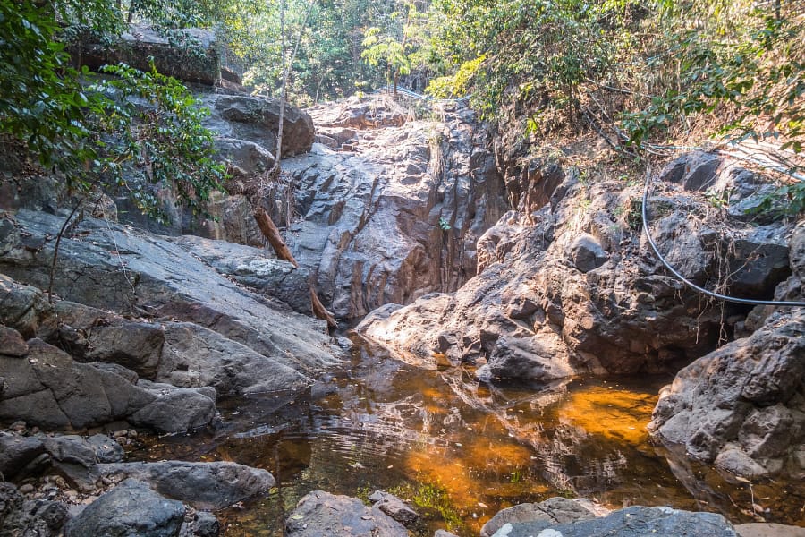 premier niveau cascade khlong nonsi ko chang - thailande