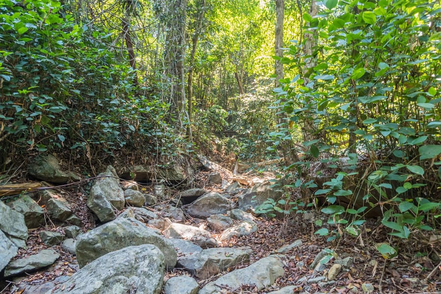 riviere seche cascade kai bae ko chang - thailande