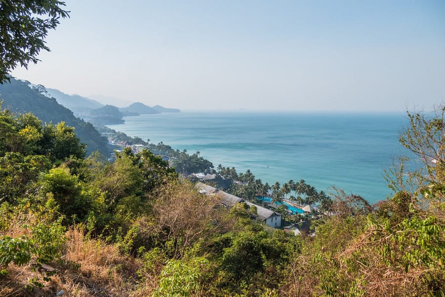 point de vue white sand beach ko chang