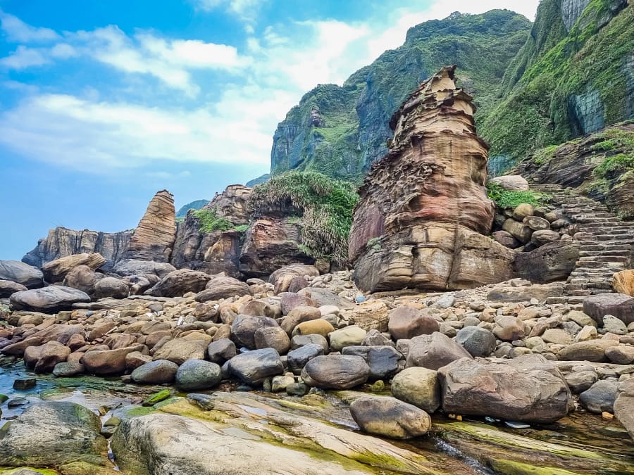 nanya rock cote nord taiwan