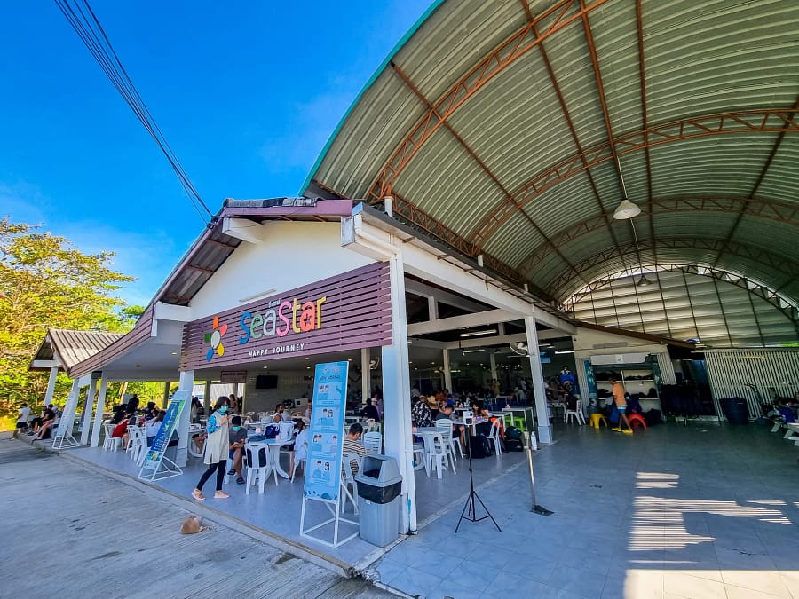 arrivee aux locaux de sea star andaman excursion similan