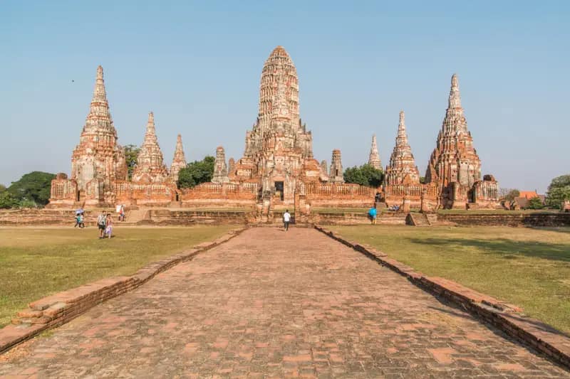 wat chai watthanaram ayutthaya - thailande