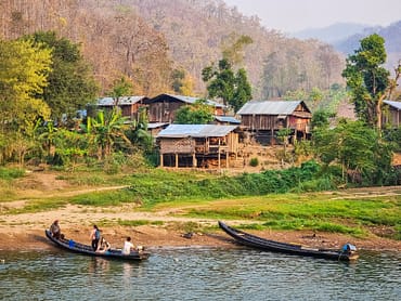 village karen long cou huay pu keng mae hong son