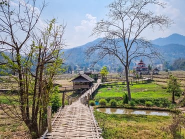 Kho Ku So Bamboo Bridge pai thailande