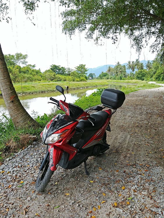 location moto penang malaisie