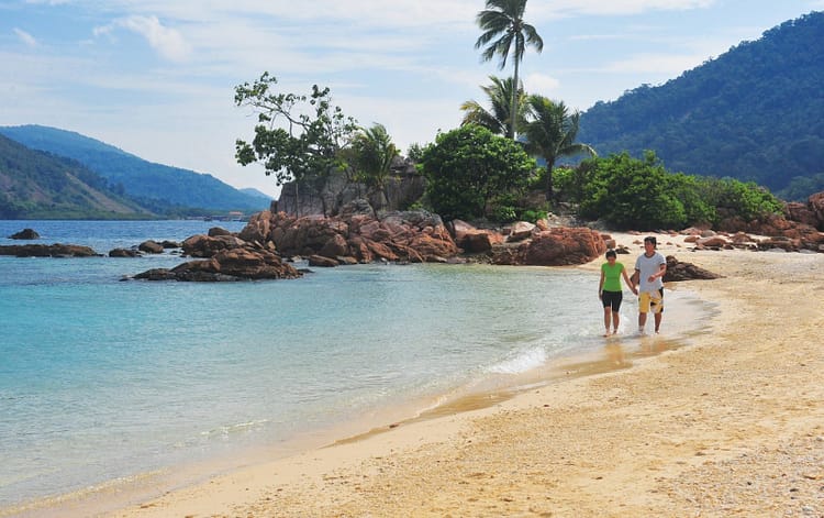 plage île redang malaisie