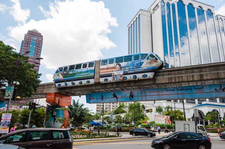 monorail kuala lumpur malaisie