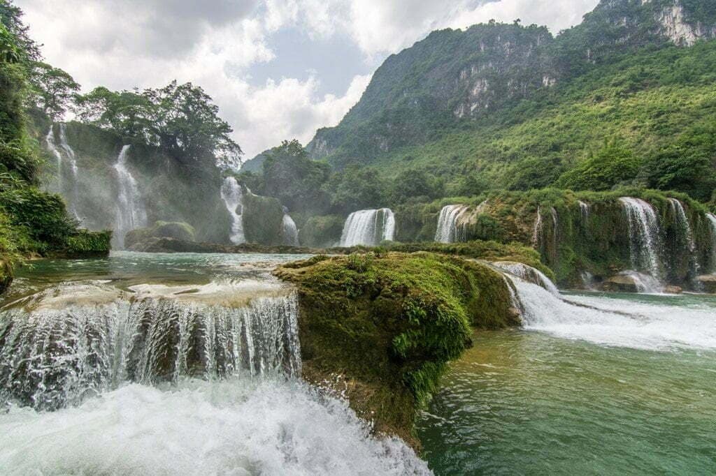 chutes ban gioc - nord vietnam