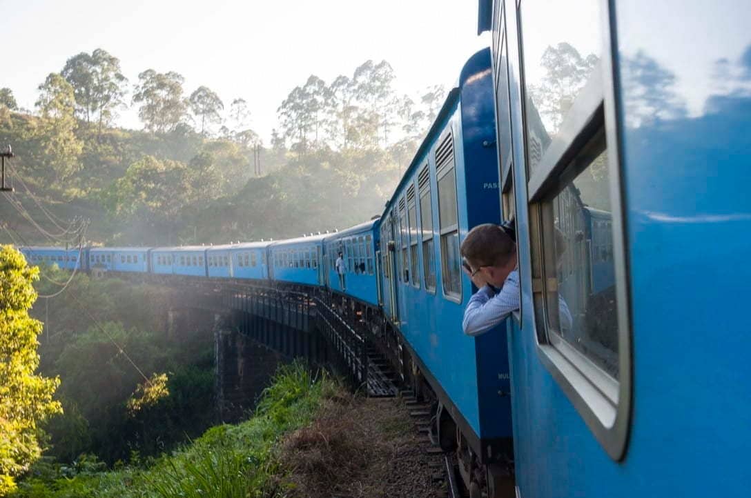 Sri Lanka - train Nuwara Eliya