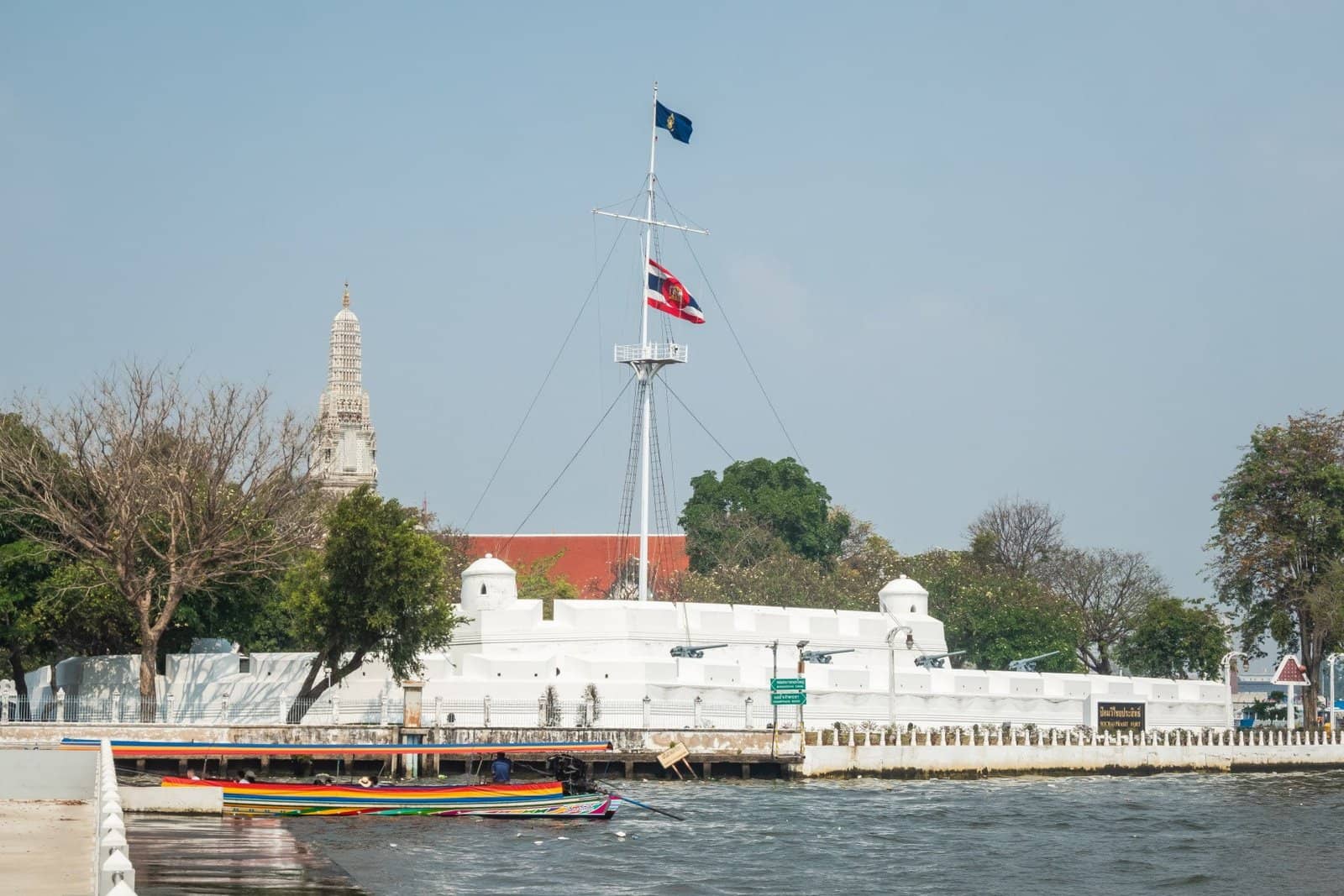 fort thonburi wat arun bangkok