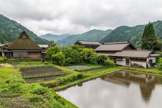 au village miyama kayabuki-no-sato - kyoto prefecture japon