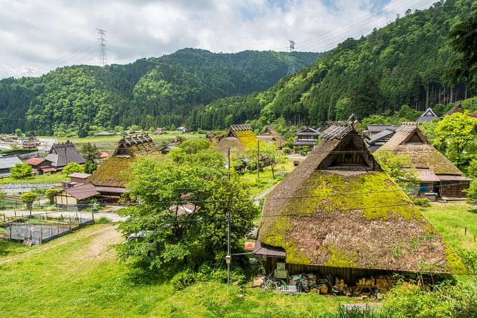 vue village miyama kayabuki-no-sato - kyoto prefecture japon